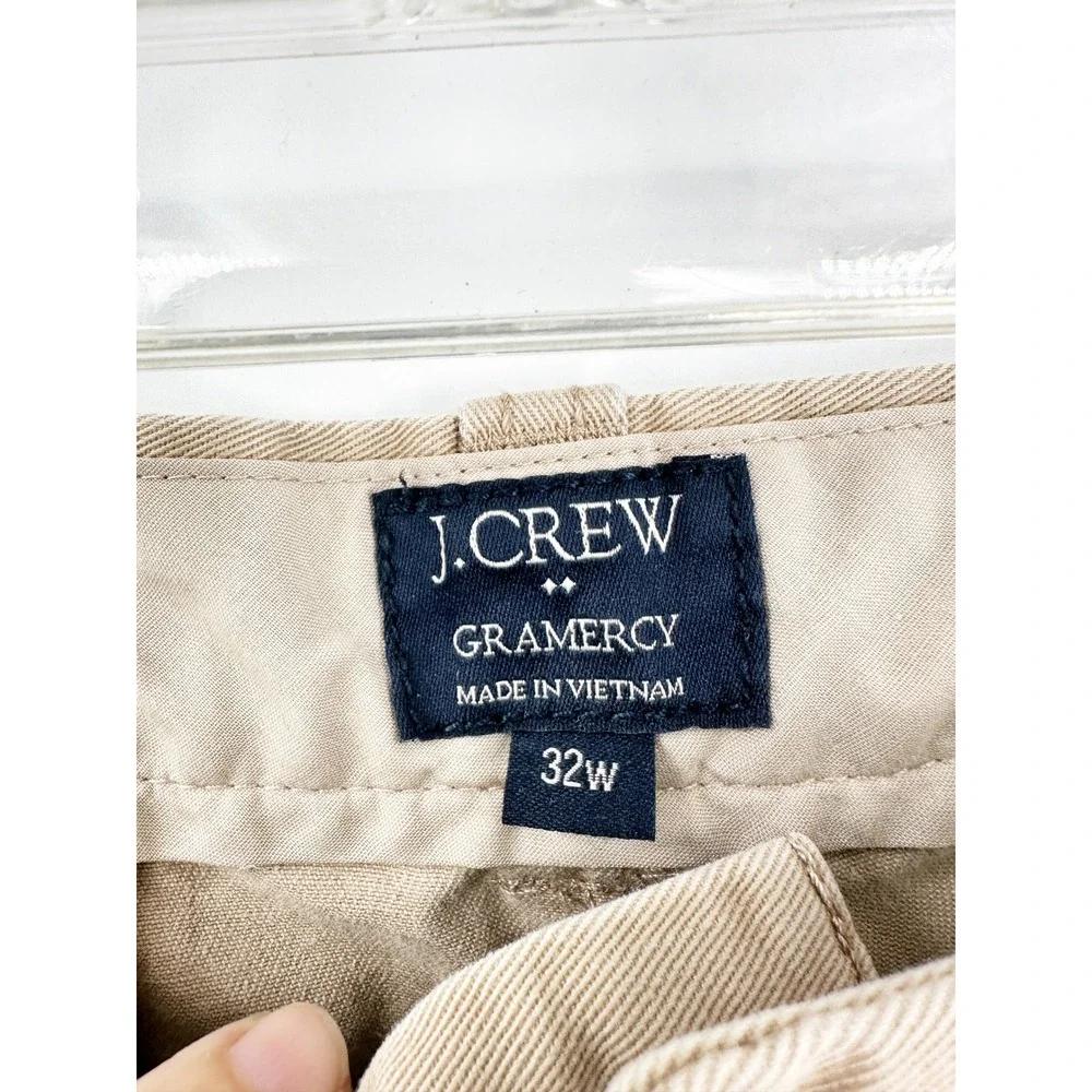 J. Crew Gramercy Shorts‎ 32W Khaki Tan Chino